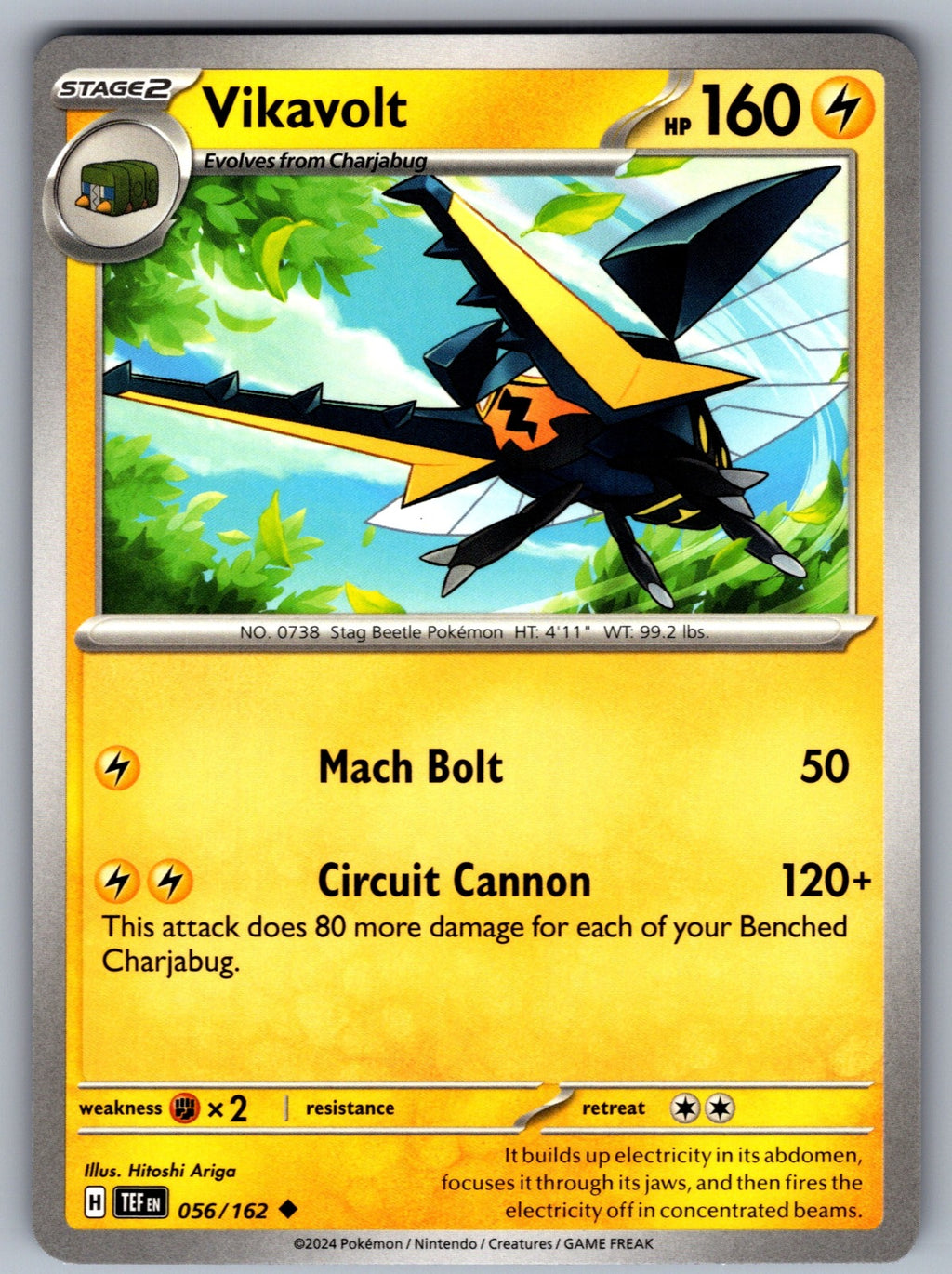 Vikavolt Uncommon SV05: Temporal Forces 056/162 NM 2024