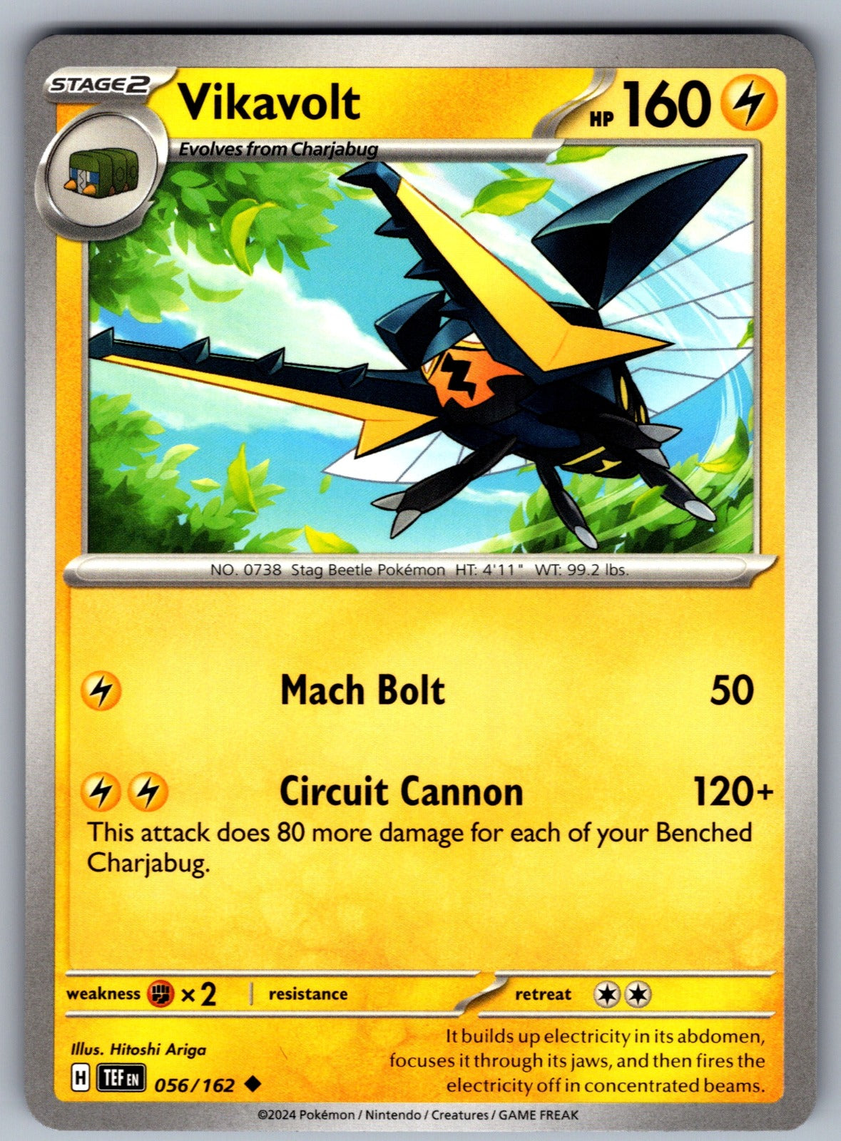 Vikavolt Uncommon SV05: Temporal Forces 056/162 NM 2024