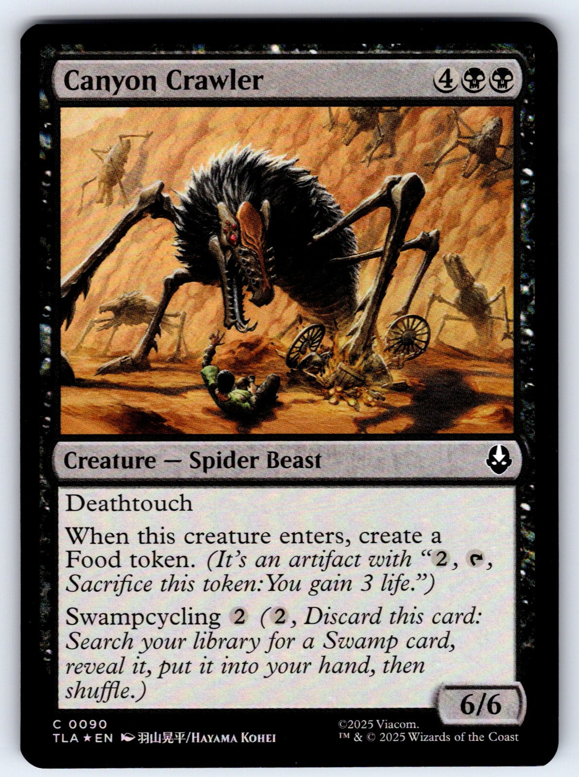 Canyon Crawler Foil C Avatar: The Last Airbender 90 NM 2025