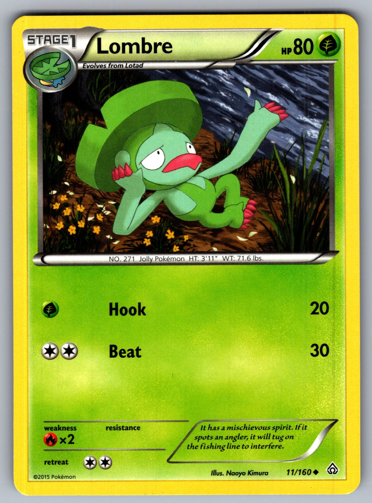 Lombre Uncommon XY - Primal Clash 11/160 LP 2015