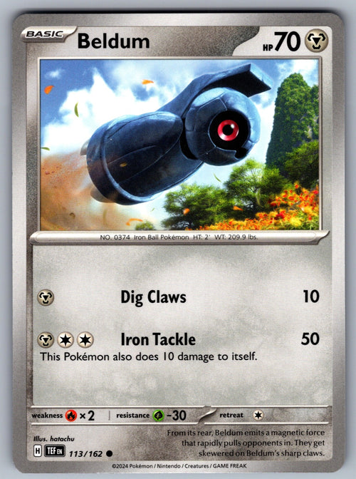 Beldum Common SV05: Temporal Forces 113/162 NM 2024