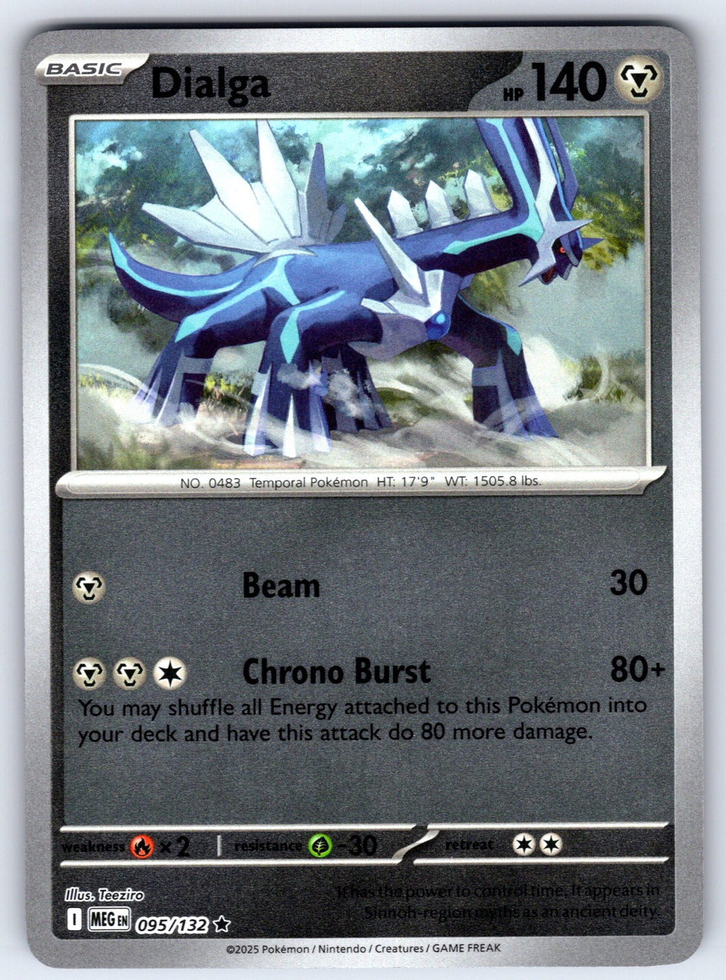 Dialga Holo Rare Celebrations 020/025 NM 2021
