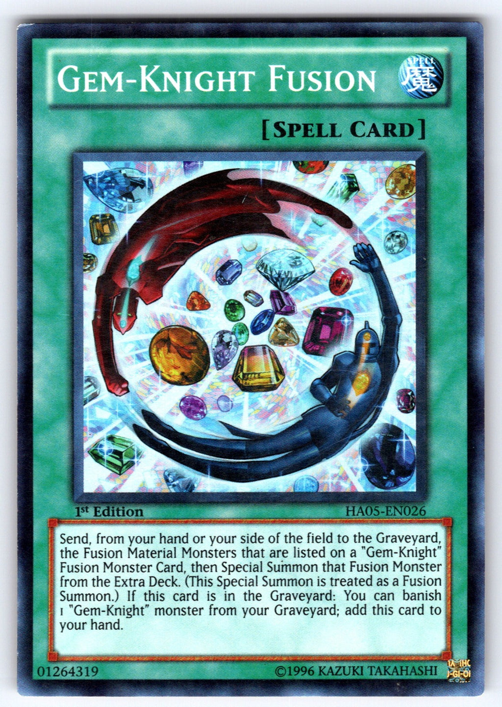 Gem-Knight Fusion Unlimited Super Rare Hidden Arsenal 5: Steelswarm Invasion HA0