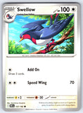 Swellow Common SV10: Destined Rivals 157/182 NM 2025