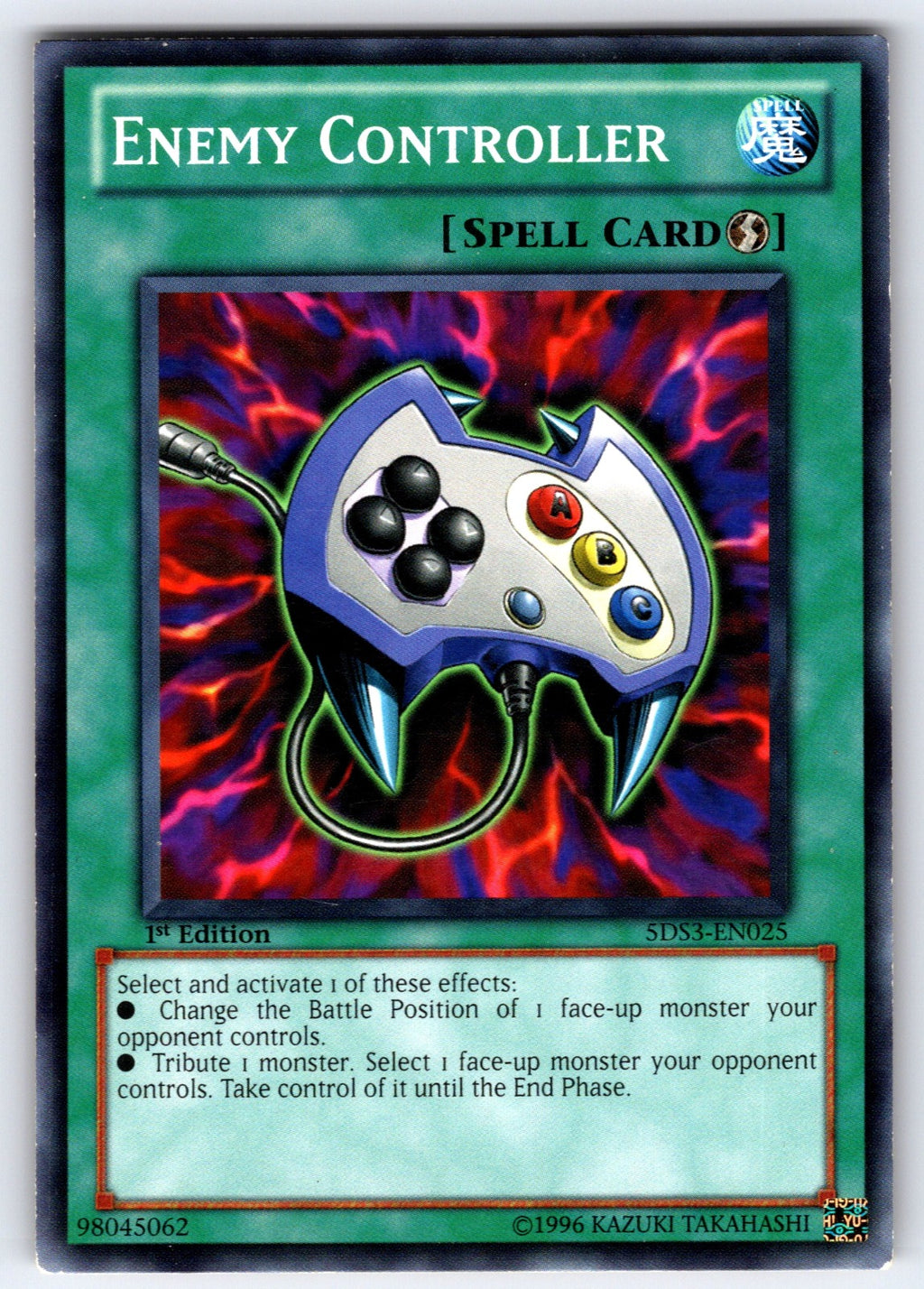 Enemy Controller 1st Edition Common Starter Deck: Duelist Toolbox 5DS3-EN025 LP 