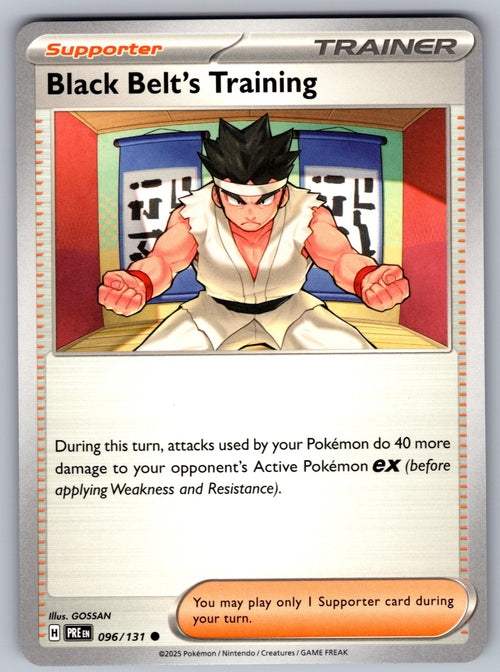 Black Belt's Training Common SV: Prismatic Evolutions 096/131 NM 2025