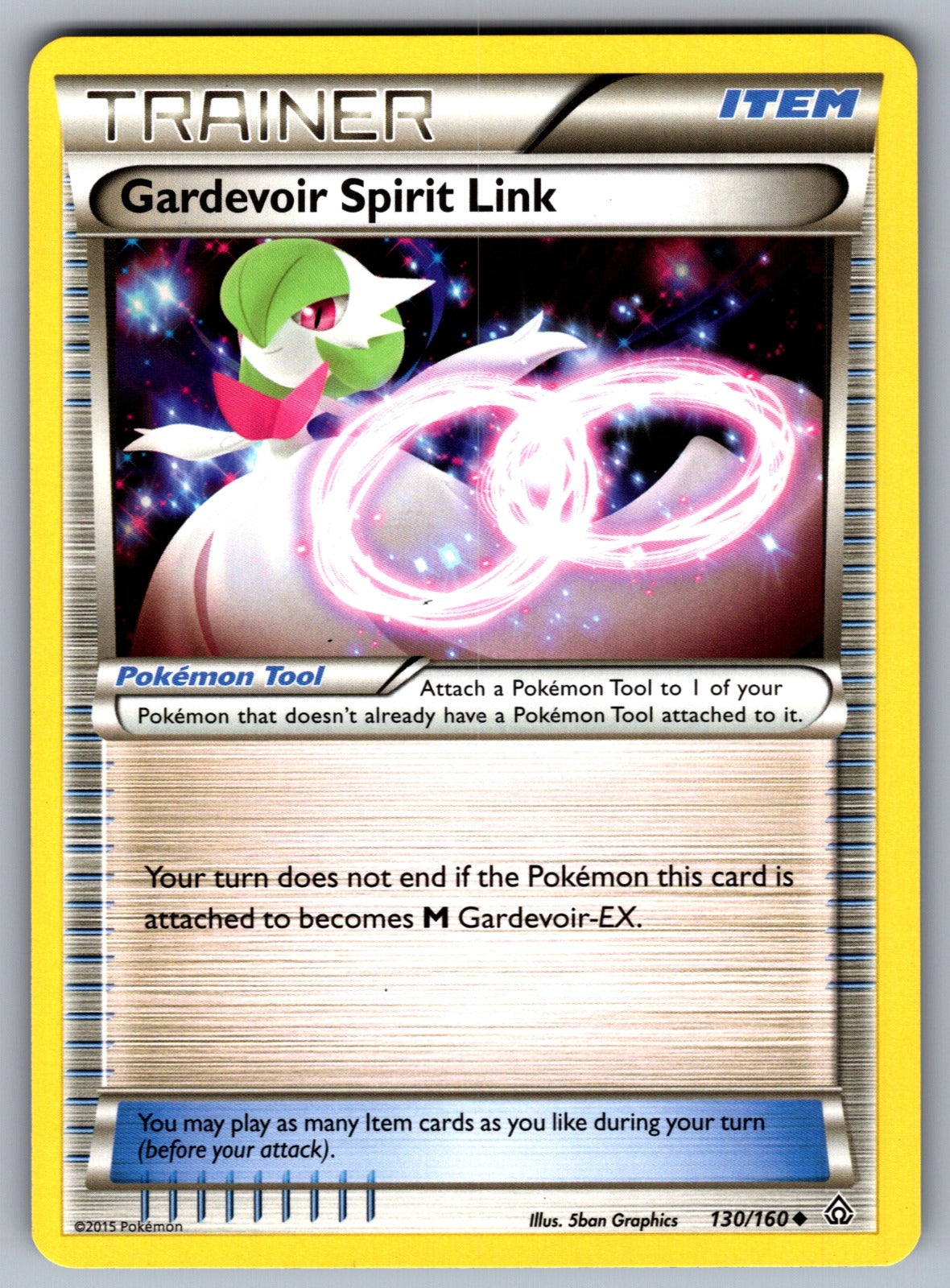 Gardevoir Spirit Link Uncommon XY - Primal Clash 130/160 LP 2015