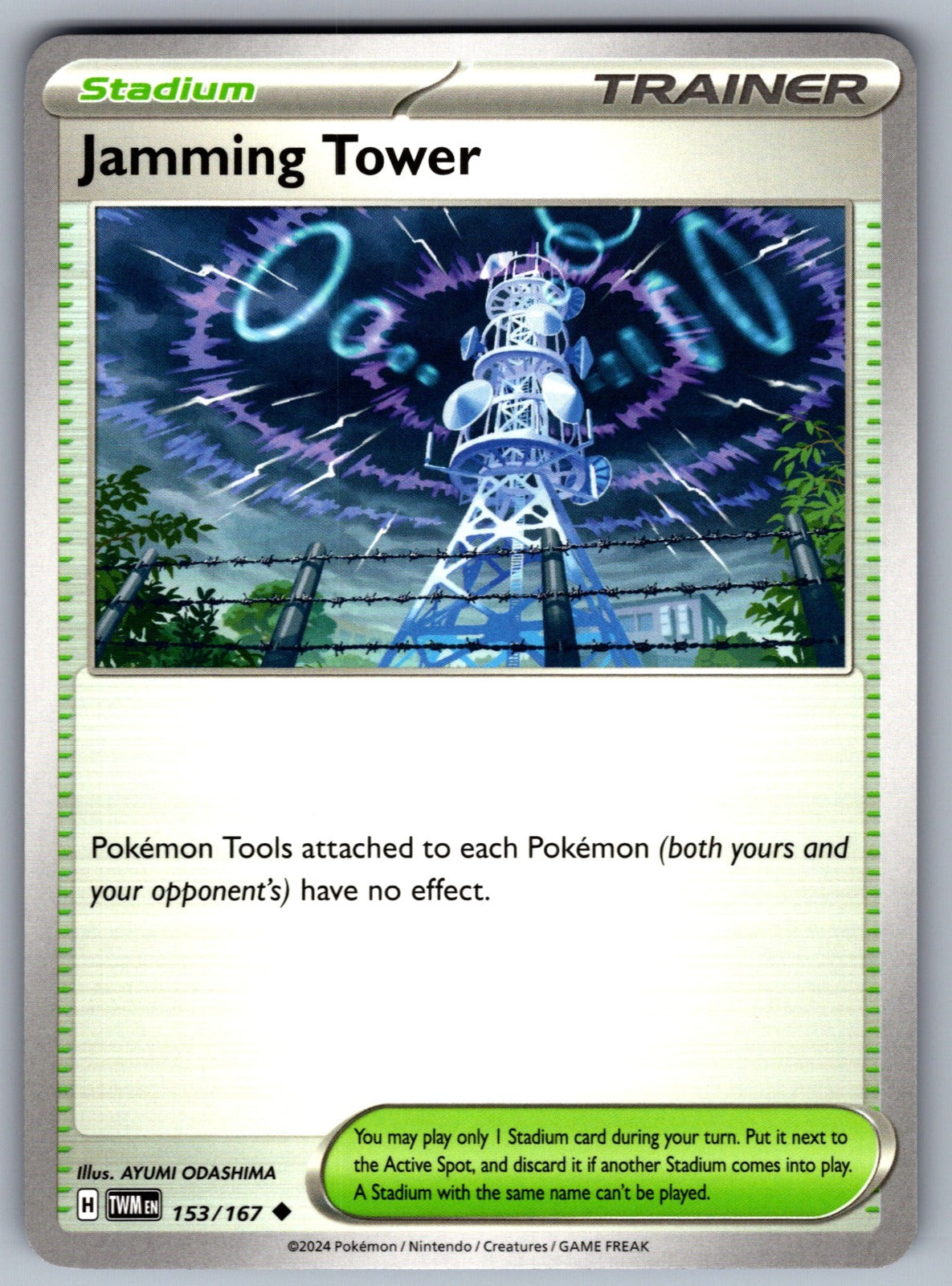 Jamming Tower Uncommon Prize Pack Series Cards 153/167 NM 2022