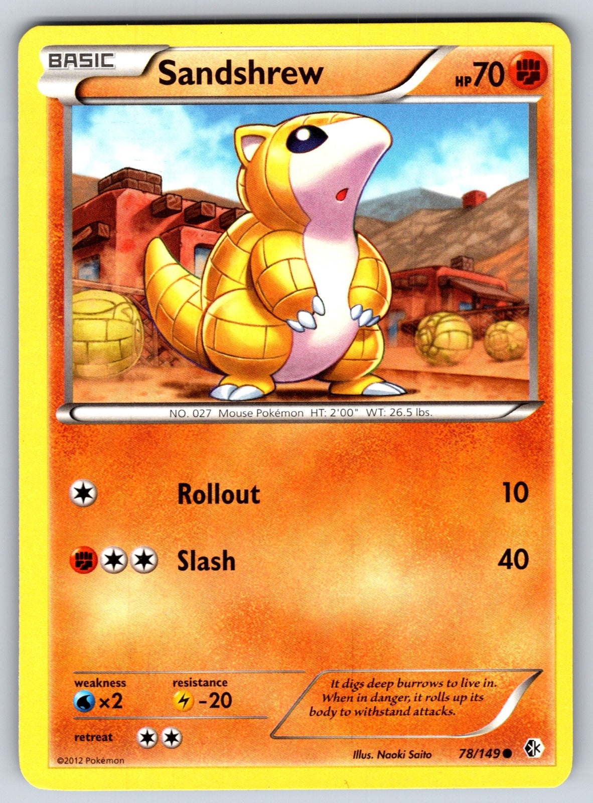 Sandshrew Common Boundaries Crossed 78/149 LP 2012