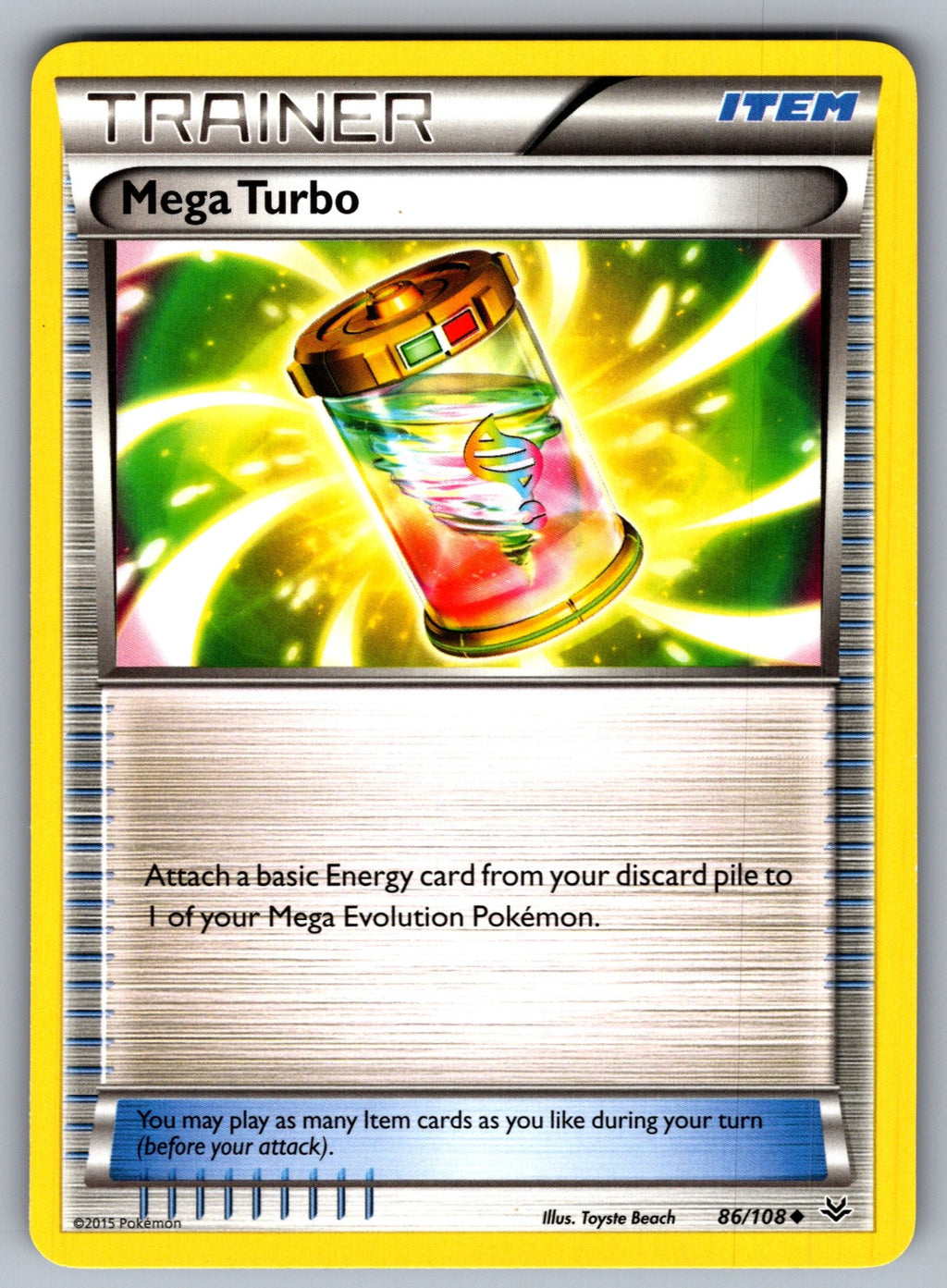 Mega Turbo Uncommon XY - Roaring Skies 86/108 LP 2015