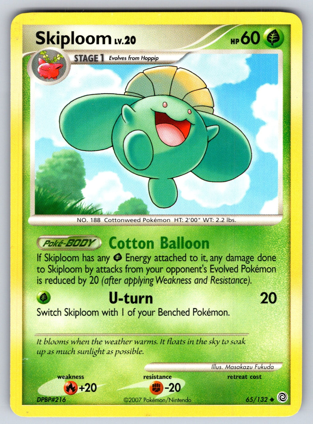 Skiploom Uncommon Secret Wonders 65/132 LP 2007