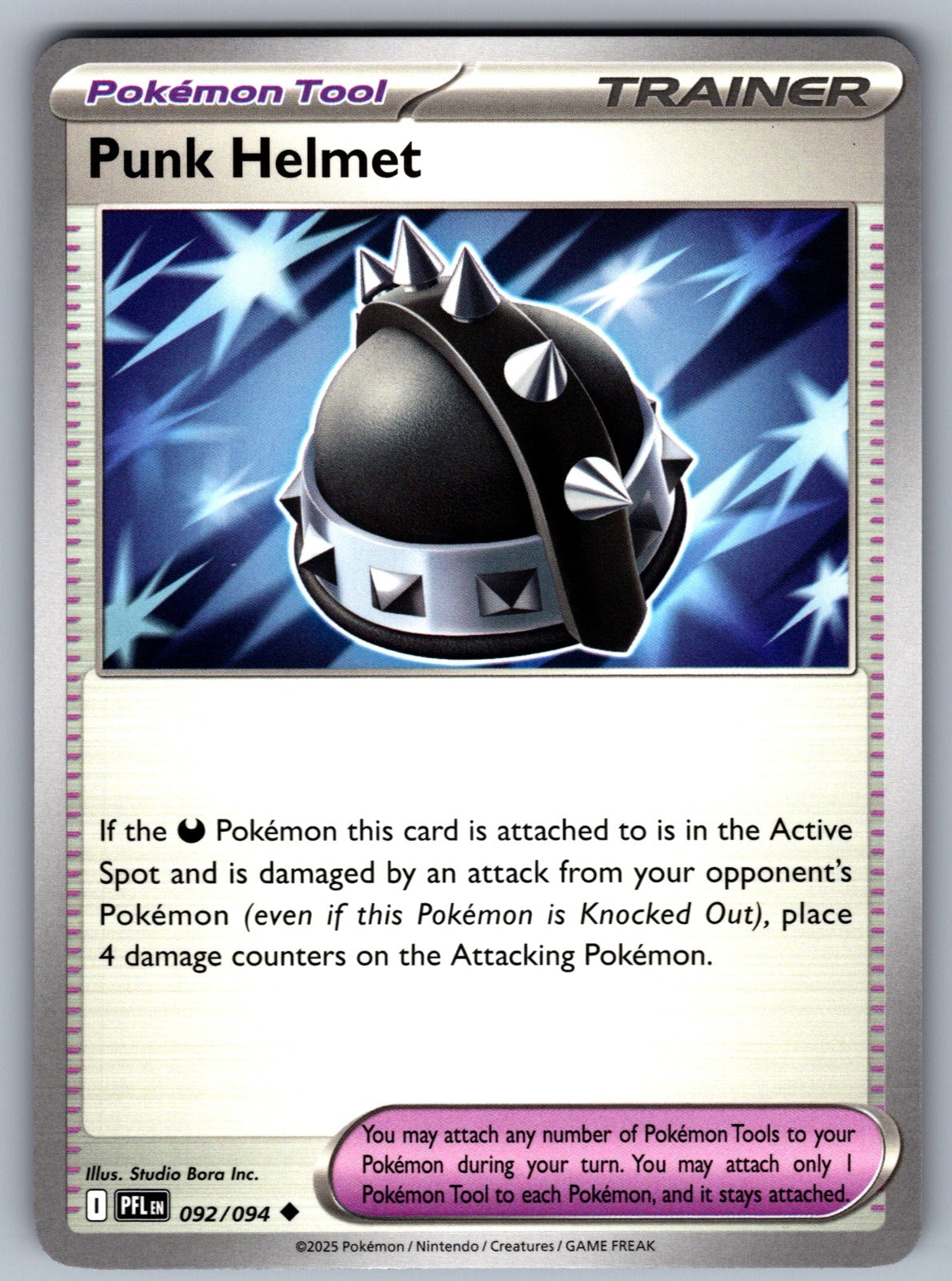 Punk Helmet Uncommon ME02: Phantasmal Flames 092/094 NM 2025