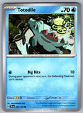 Totodile Common SV05: Temporal Forces 039/162 NM 2024