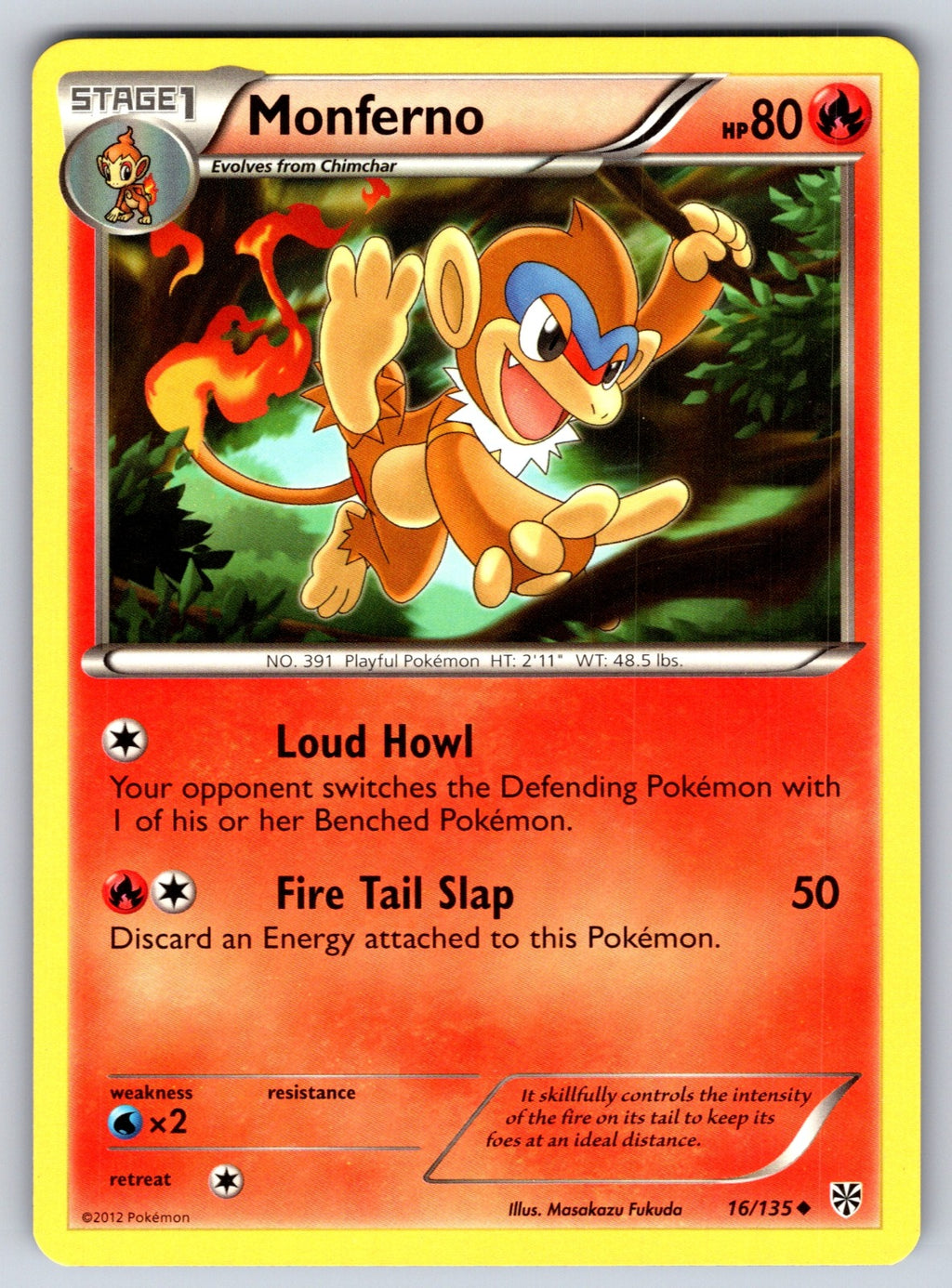 Monferno Uncommon Plasma Storm 16/135 LP 2013