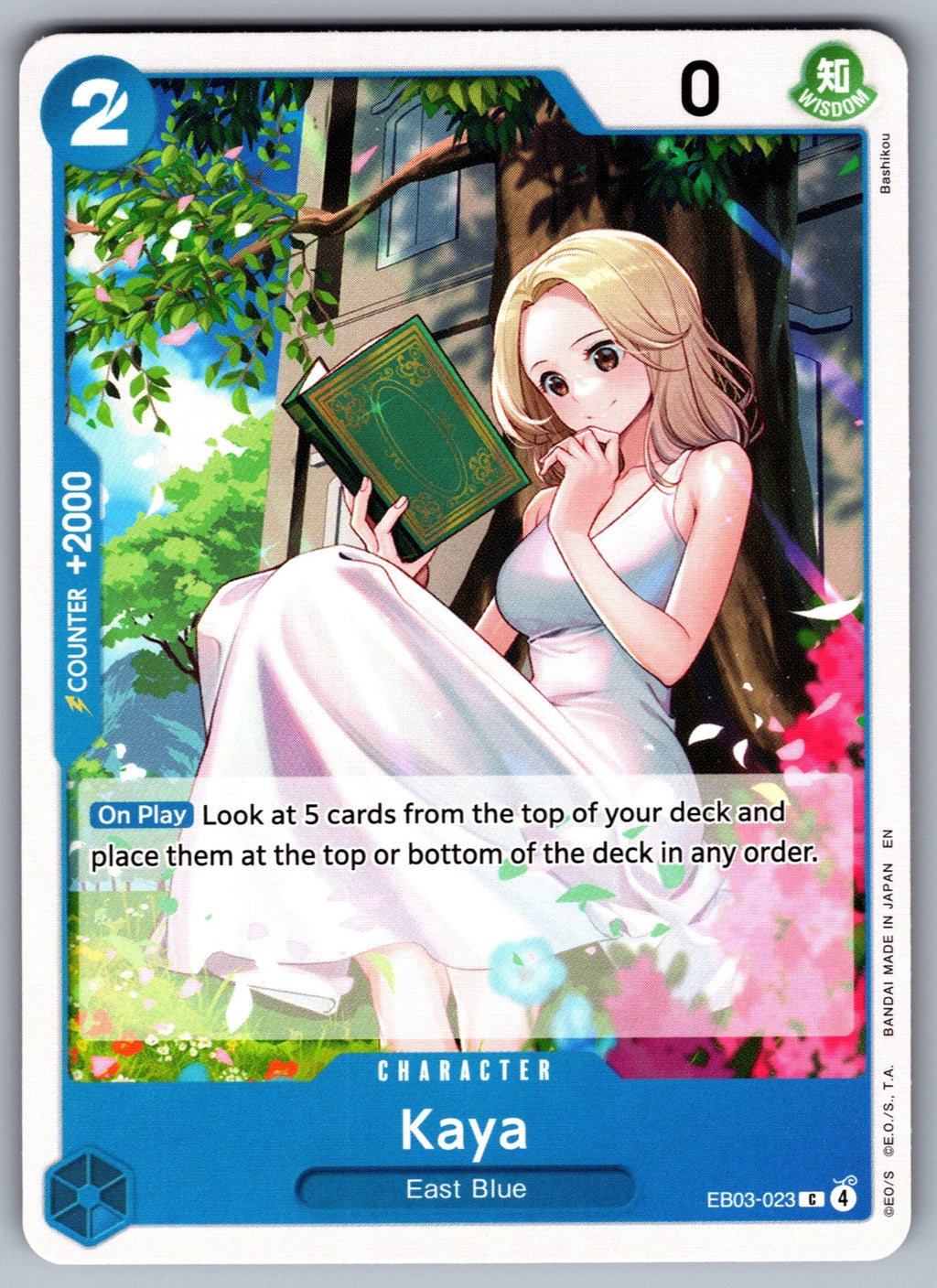 Kaya C Extra Booster: One Piece Heroines Edition EB03-023 NM 2026