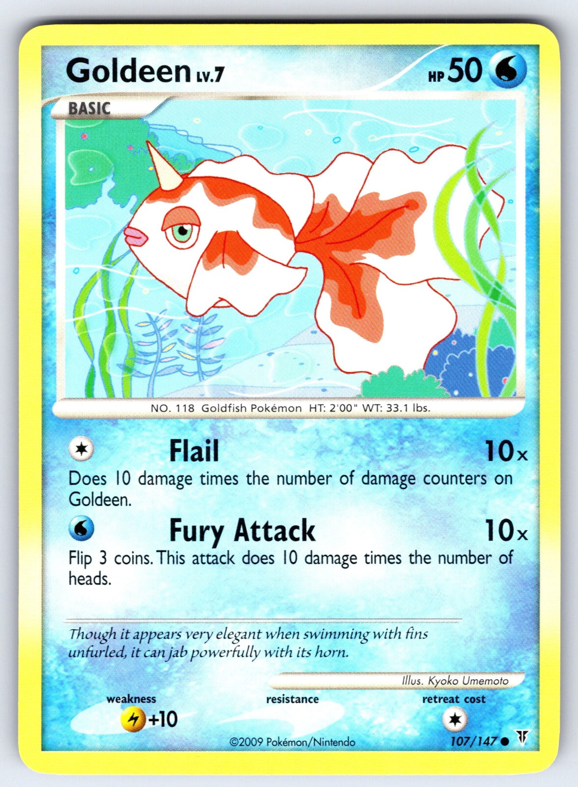 Goldeen Common Supreme Victors 107 LP 2009