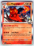 Ethan's Magcargo Holo Rare SV10: Destined Rivals 036/182 NM 2025