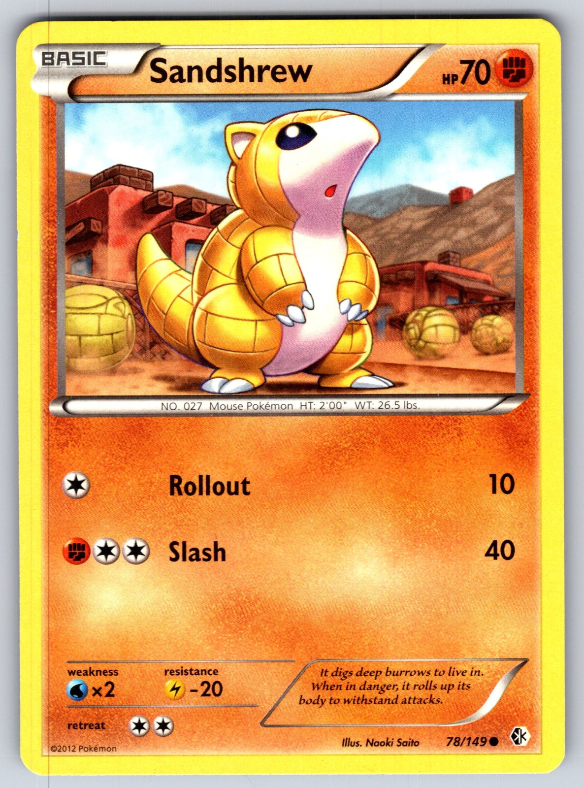 Sandshrew Common Boundaries Crossed 78/149 LP 2012