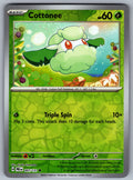 Cottonee Reverse Holo Common SV: Prismatic Evolutions 007/131 NM 2025