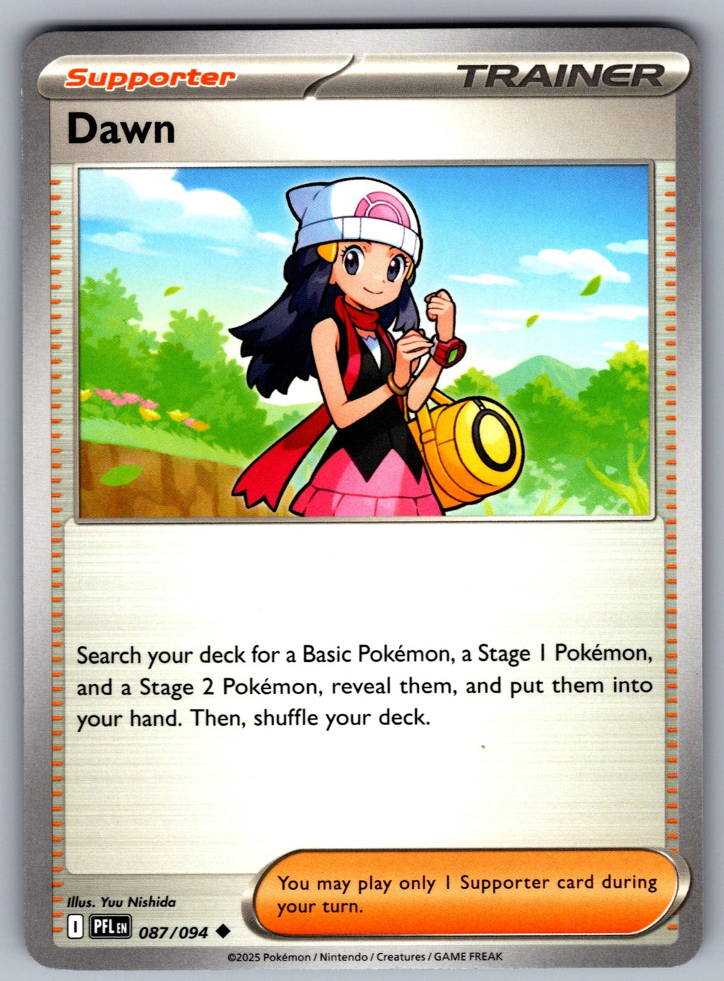 Dawn Uncommon ME02: Phantasmal Flames 087/094 NM 2025