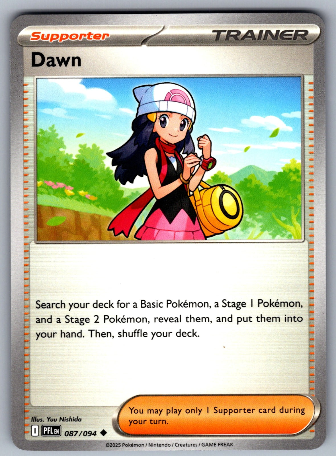 Dawn Uncommon ME02: Phantasmal Flames 087/094 NM 2025
