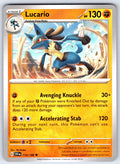 Lucario Uncommon SV01: Scarlet & Violet Base Set 114/198 NM 2023