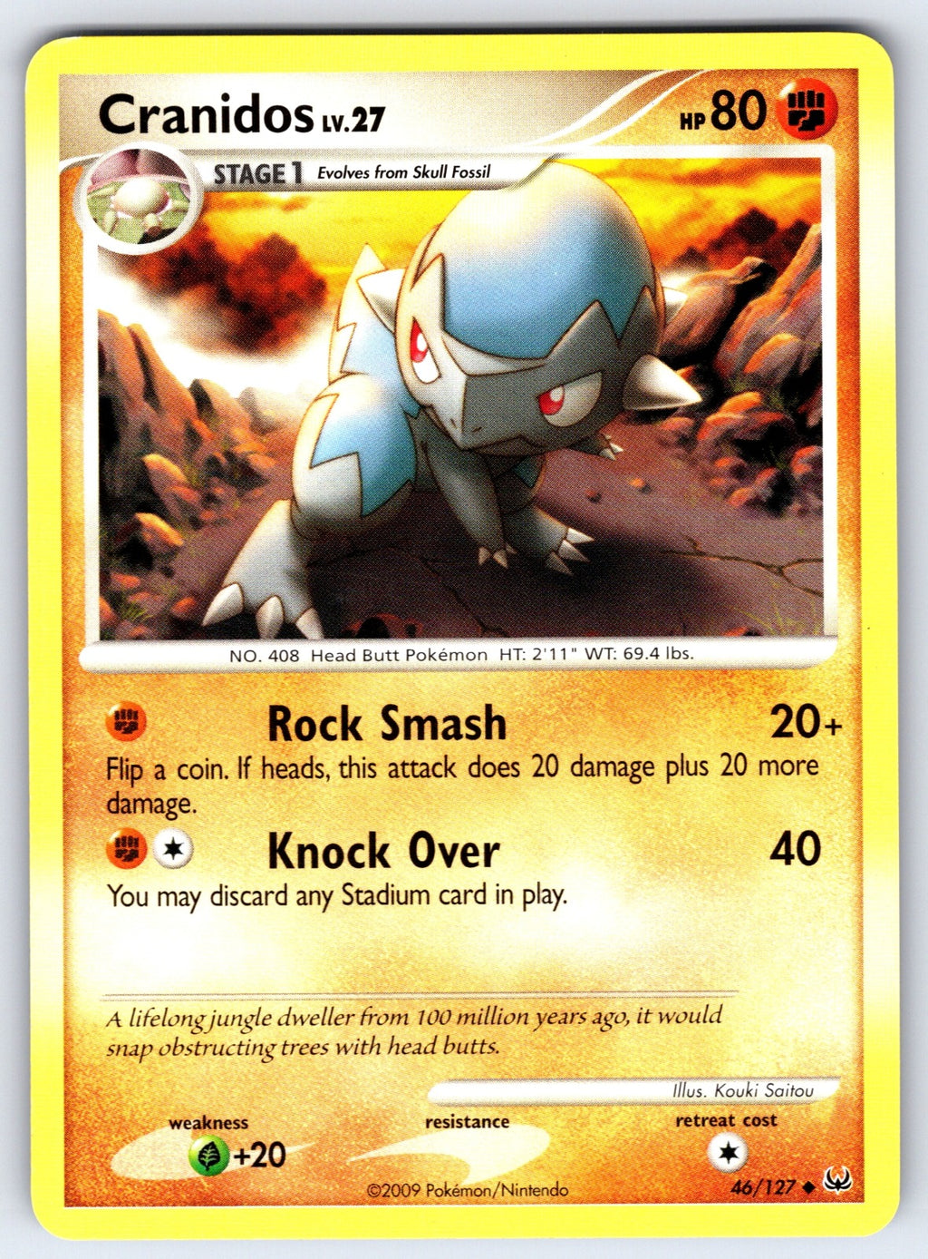 Cranidos Uncommon Platinum 46/127 LP 2009