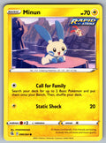 Minun Common SWSH08: Fusion Strike 090/264 NM 2021