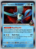 Team Rocket's Articuno Holo Rare SV10: Destined Rivals 051/182 NM 2025