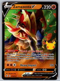 Zamazenta V Holo Ultra Rare Celebrations 018/025 NM 2021