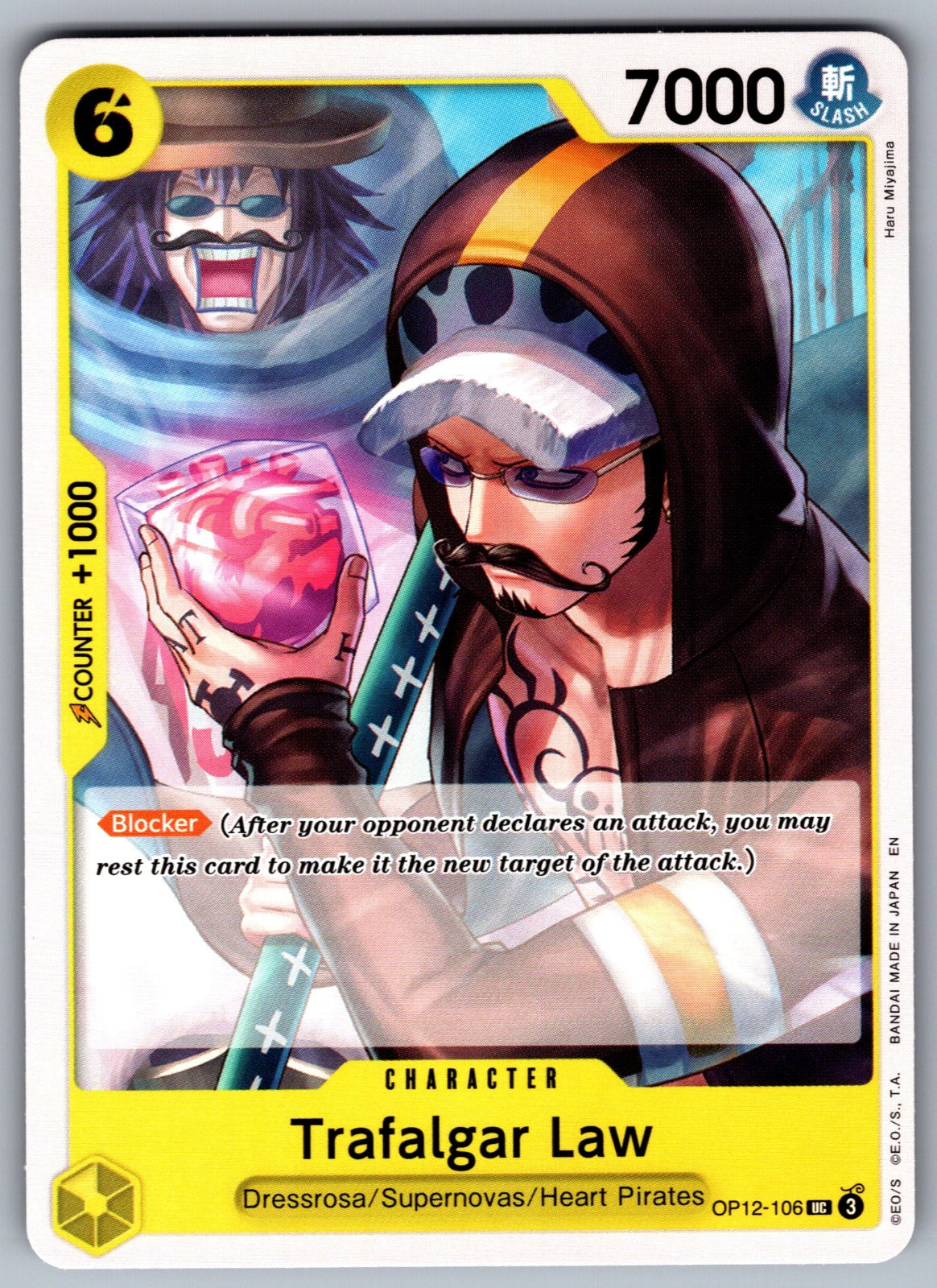 Trafalgar Law (106) UC Legacy of the Master OP12-106 NM 2025