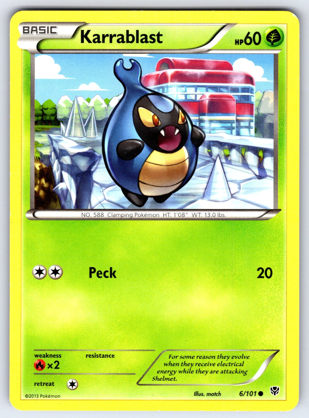 Karrablast Common Plasma Blast 6/101 LP 2013