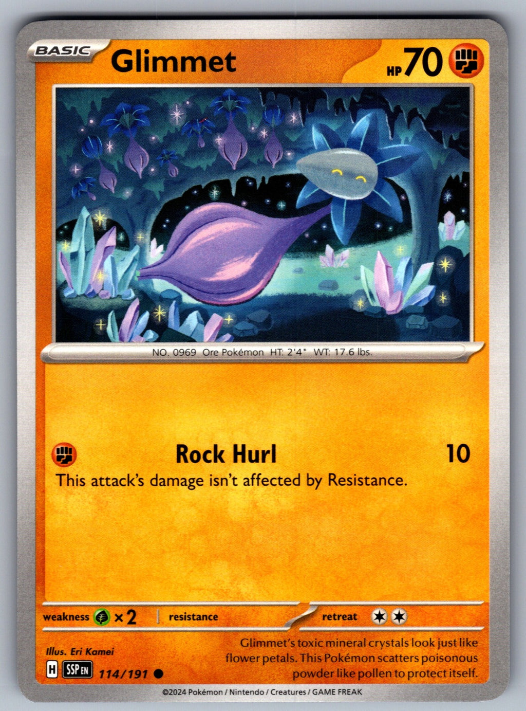 Glimmet Common SV08: Surging Sparks 114/191 NM 2024