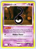 Unown (?) Uncommon Legends Awakened 82/146 LP 2008