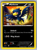 Murkrow Common XY - Phantom Forces 51/119 LP 2014