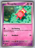 Slowpoke Common SV: Scarlet & Violet 151 079/165 NM 2023
