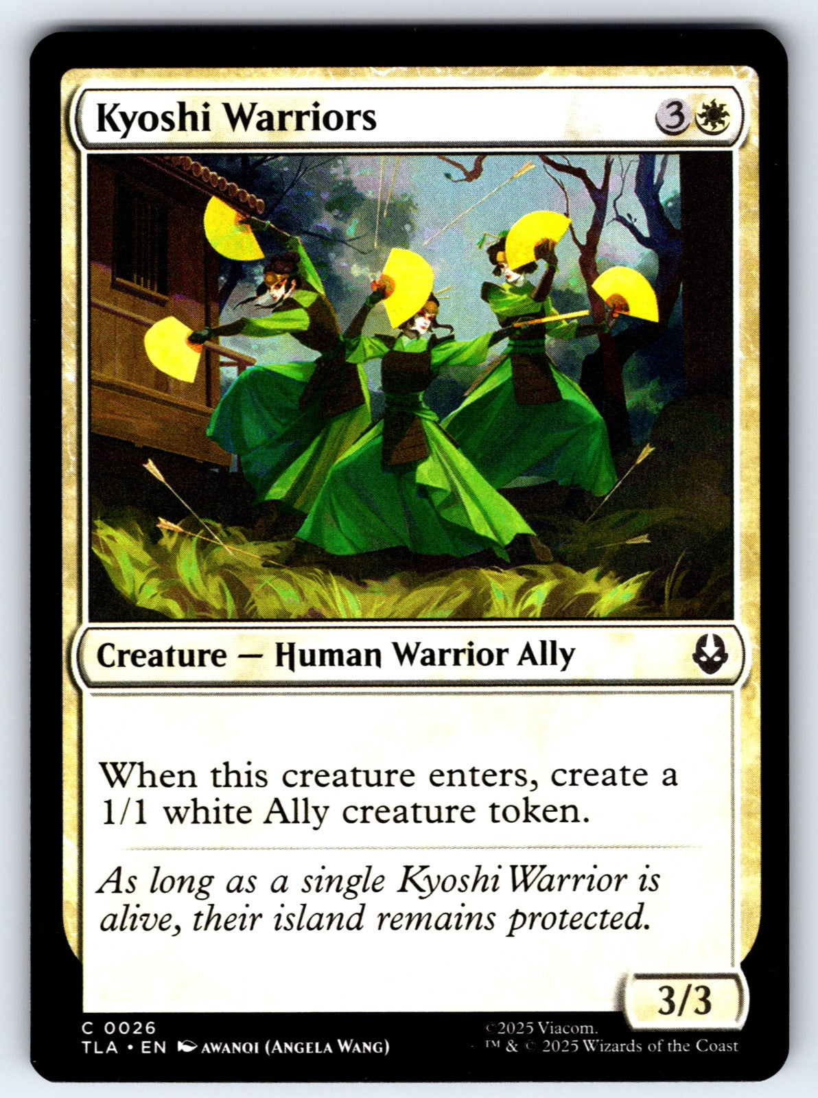 Kyoshi Warriors C Avatar: The Last Airbender 26 NM 2025