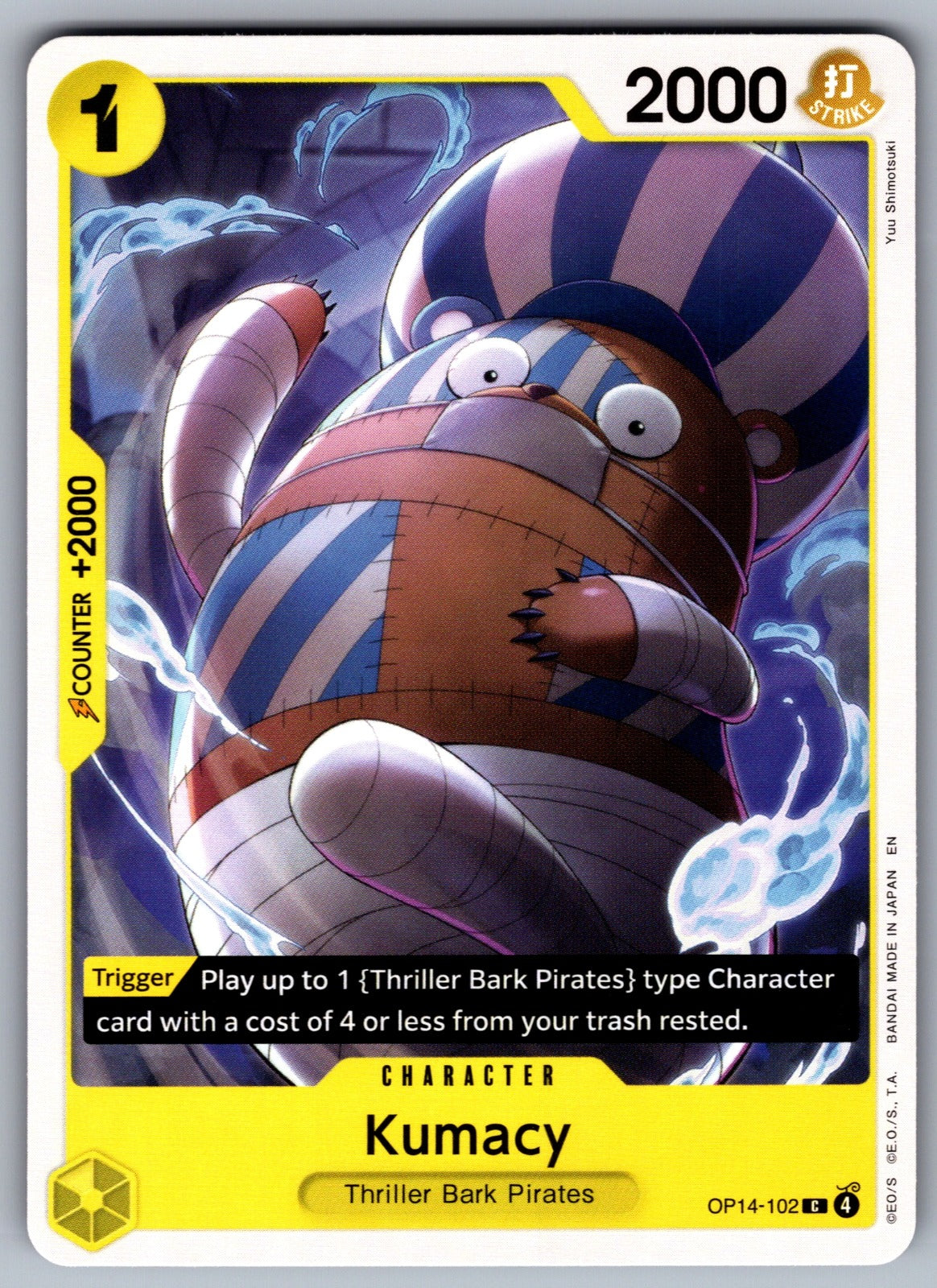 Kumacy C The Azure Sea's Seven OP14-102 NM 2026