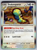 Dudunsparce Holo Rare SV: Prismatic Evolutions 080/131 NM 2025
