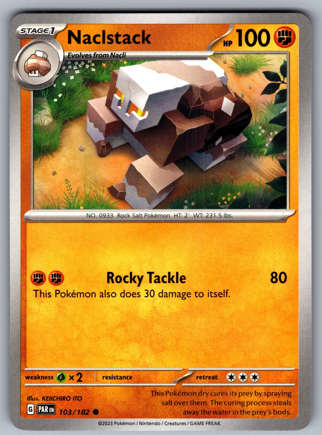 Naclstack Common SV04: Paradox Rift 103/182 NM 2023