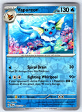 Vaporeon Reverse Holo Rare SV: Prismatic Evolutions 022/131 NM 2025