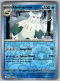 Abomasnow Reverse Holo Uncommon SV10: Destined Rivals 060/182 NM 2025