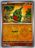 Larvitar Reverse Holo Common SV: Prismatic Evolutions 047/131 NM 2025