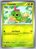 Caterpie Common SV: Scarlet & Violet 151 010/165 NM 2023