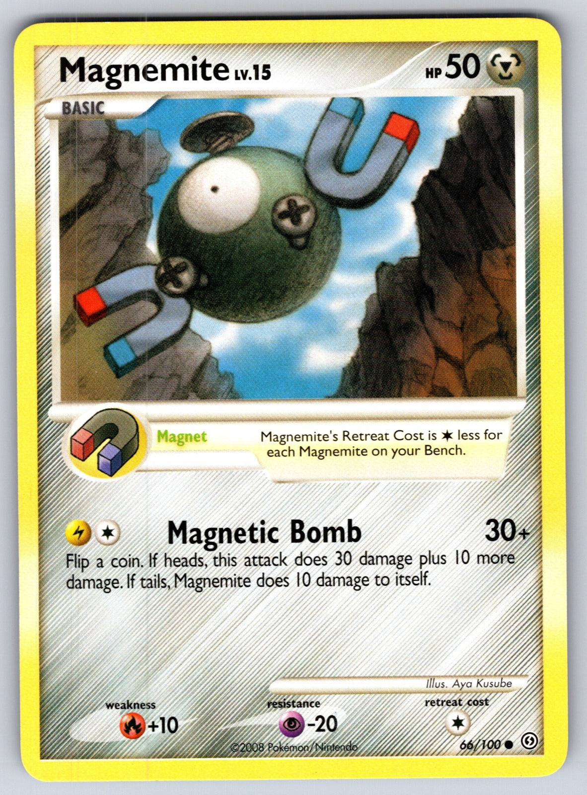Magnemite (66) Common Stormfront 66/100 LP 2008