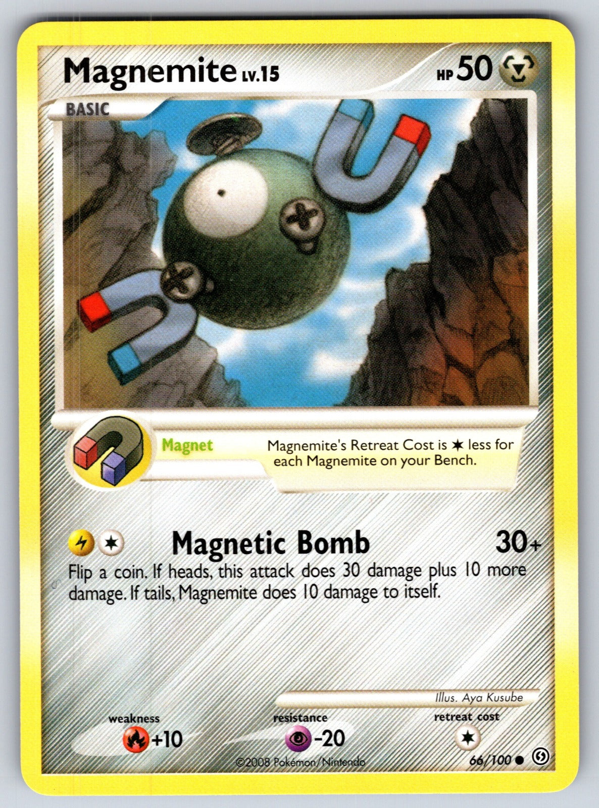 Magnemite (66) Common Stormfront 66/100 LP 2008