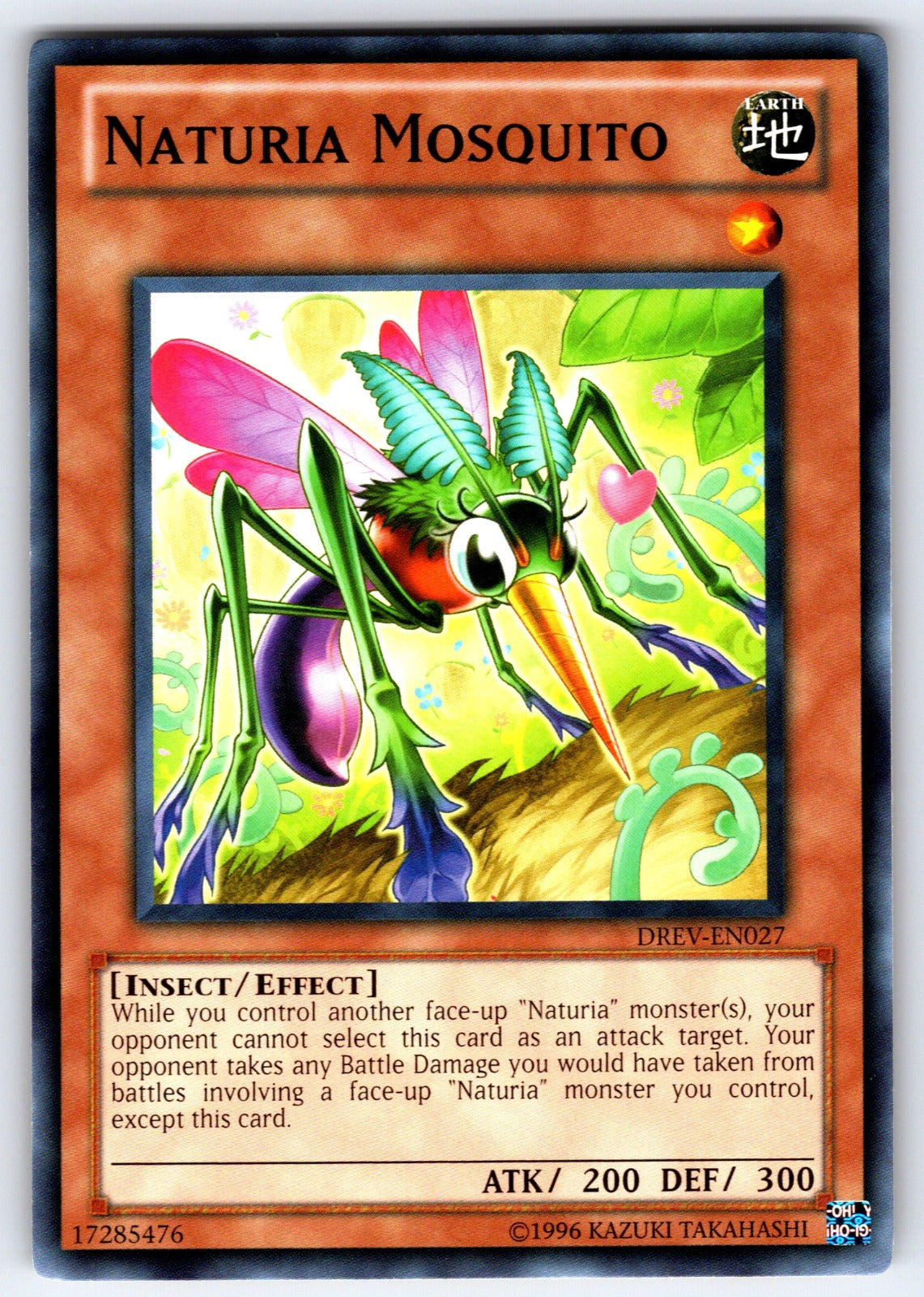 Naturia Mosquito Unlimited Common Duelist Revolution DREV-EN027 LP 2010