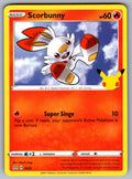 Scorbunny - 16/25 Promo McDonald's 25th Anniversary Promos 016/025 NM 2021