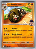 Hop's Sandaconda Uncommon SV09: Journey Together 087/159 NM 2025