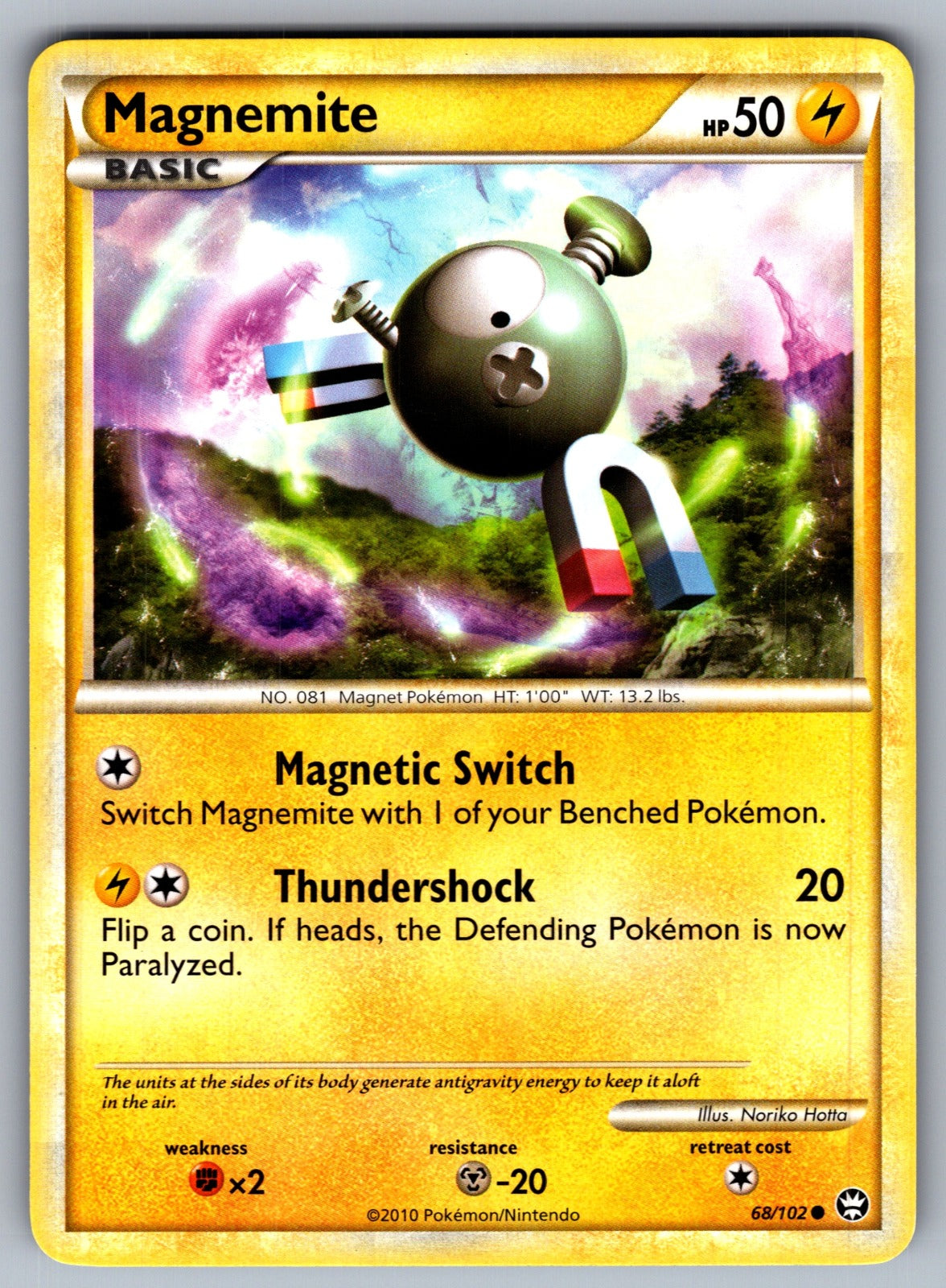 Magnemite Common Triumphant 68/102 LP 2010